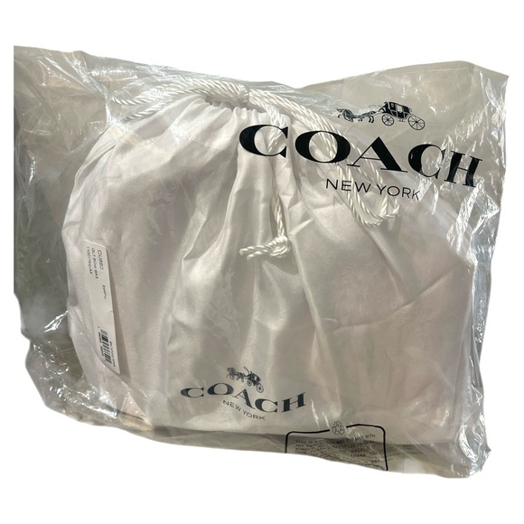 COACH PINK BOW BAG WITH QUILTING - Picture 7 of 8